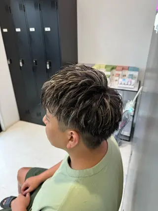 メンズ 【メッシュ×パーマ】 ❤️‍🔥Koukiのヘアスタイル