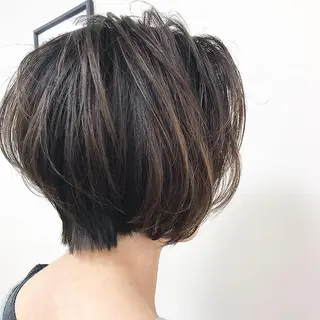 ショート カラー Lien 深井店のヘアスタイル