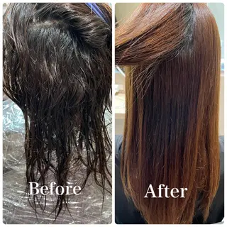 ロング endo susumuのヘアスタイル