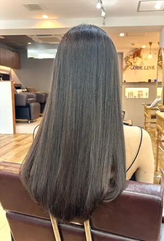 ロング カラー 浅海 和孝のヘアスタイル