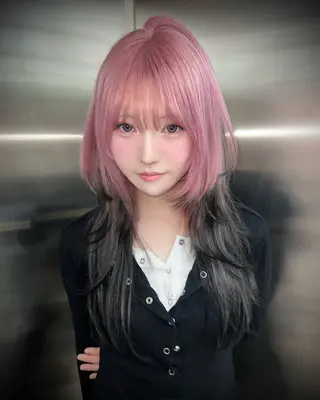 ロング カラー 🥀モテ髪レイヤー 職人🥀のヘアスタイル