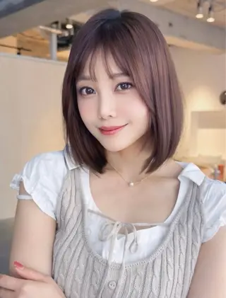 ミディアム 🫧髪質改善🫧 マツモトのヘアスタイル