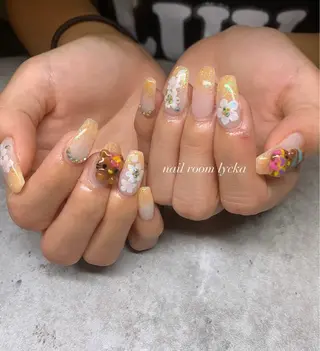 ネイル ネイルルームリッカ 𝐦𝐚𝐲𝐮のネイルデザイン
