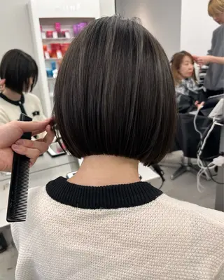 ショート カラー 🎀ツヤ髪×モテヘア 🎀池袋/カナエのヘアスタイル