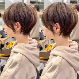 ショート レイヤー特化 渋谷美容師/れなのヘアスタイル