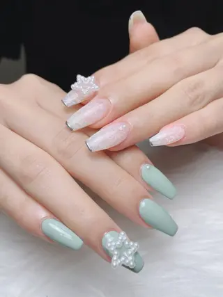 ネイル Sora nail 長さ出し専門店のネイルデザイン