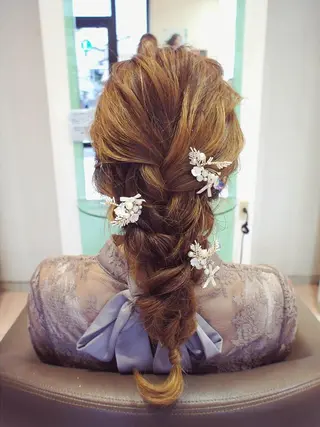 ロング 松田 みのりのヘアスタイル