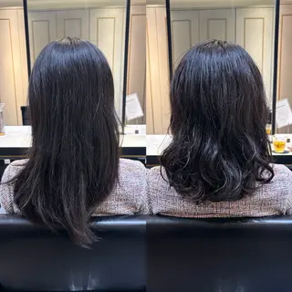 ミディアム パーマ ショート・パーマ みお🎀のヘアスタイル