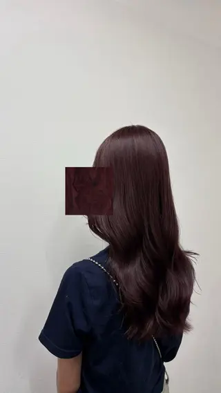 ロング カラー "MIoKI"_ YUCCA eluaのヘアスタイル