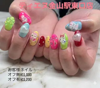ネイル ティーエヌ 金山駅東口店のネイルデザイン