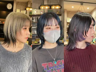 ショート カラー レイヤーカット匠 イソザキノリユキのヘアスタイル