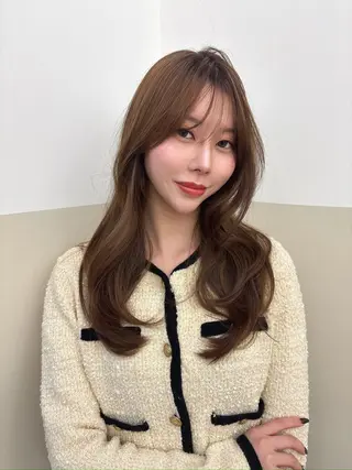 ロング 髙落 香帆のヘアスタイル