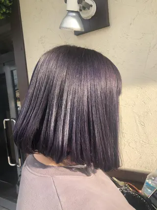 ミディアム カラー 山本 琴乃🦭のヘアスタイル