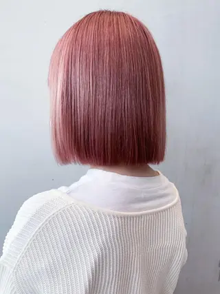 ミディアム カラー パーマ ヘアアレンジ ITbyALBUM 松戸のヘアスタイル