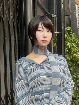 ショート 石塚 瑛里菜のヘアスタイル