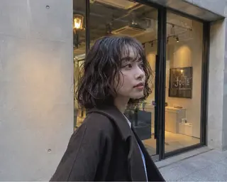 パーマ 銀座ボブカラーパーマ misakiのヘアスタイル