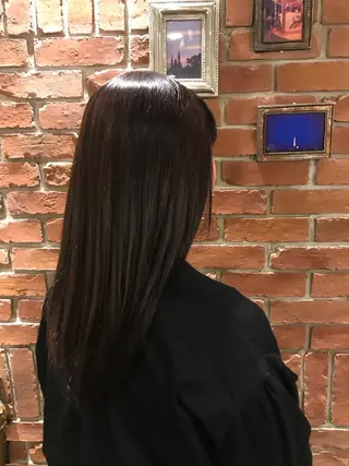 ロング カラー 韓国スタイル🇰🇷 annaのヘアスタイル