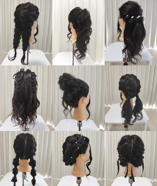 ヘアアレンジ vizz SAKIのヘアスタイル
