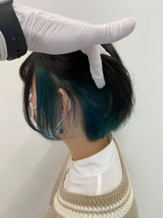 ミディアム カラー 🫧渋谷美容師 たくみ🫧のヘアスタイル