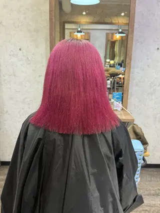 カラー 🍒暖色🍒髪質 改善_yura🐰のヘアスタイル