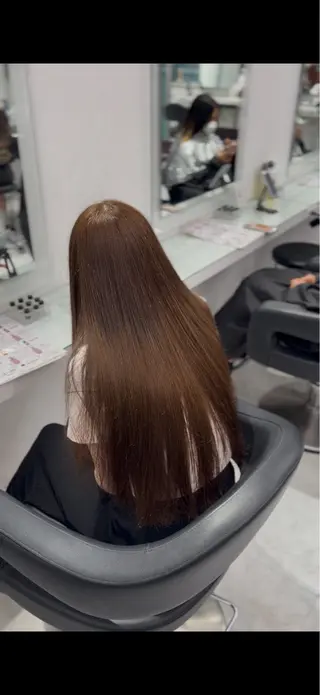 ロング カラー 透明感カラー/レイヤ ー🫧AZUSAのヘアスタイル