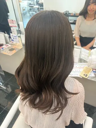 カラー ガーリー×韓国🎀 ⟡.·天野結良⟡.·のヘアスタイル