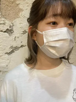 ショート ✨色持ちの良い艶 カラー✨蟹江真世のヘアスタイル