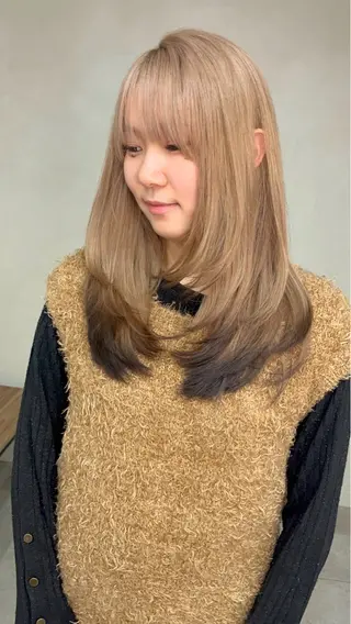 セミロング 🏁片倉 玲旺🏁のヘアスタイル