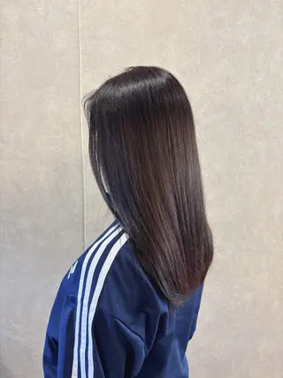 セミロング 町山 すみれのヘアスタイル