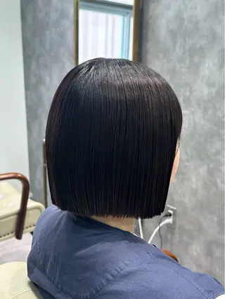 ミディアム カラー 似合わせボブ 🌻 北澤七海のヘアスタイル