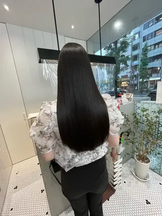 ロング 【髪質改善特化･ 福田航洋】のヘアスタイル