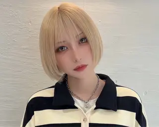 ショート カラー メンズ 冨永 雄大のヘアスタイル