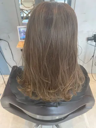 ロング カラー 塚本 昂のヘアスタイル