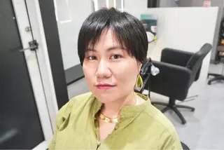 ショート ミヤザキ ユタカのヘアスタイル