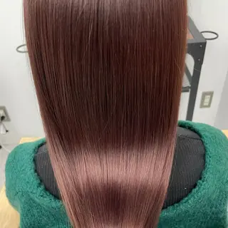 ロング カラー パーマ ヘアアレンジ メンズ キッズ ネイル マツエク・マツパ アイブロウ mona/ ストレートスタイル✨のヘアスタイル