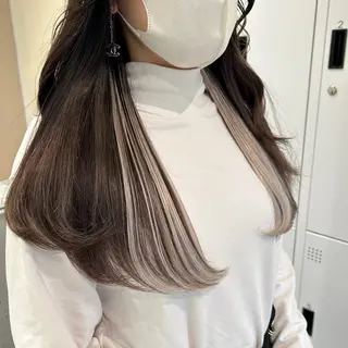 セミロング ハイトーン/エクステ /🎀YUINA🎀のヘアスタイル