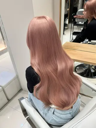 ロング 🩶ブリーチ/ レイヤー🩶フミカのヘアスタイル