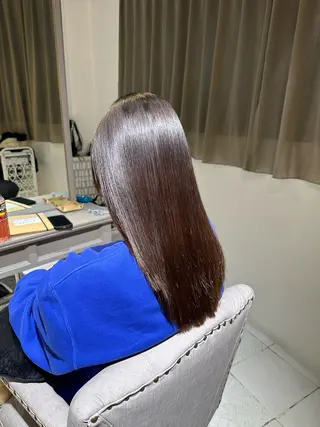 セミロング 北千住 髪質改善 カナのヘアスタイル
