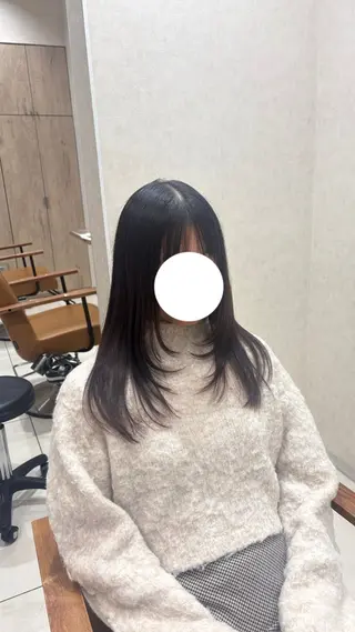 ロング ⭐️うる艶カラー 募集　まゆ⭐️のヘアスタイル