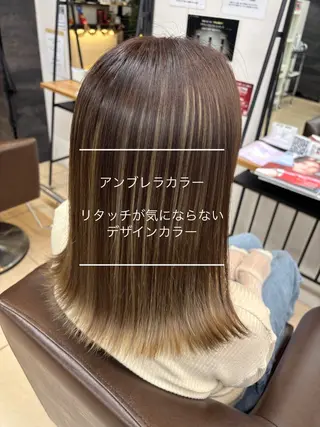 カラー 🩵 REINA🩷のマツエク・マツパデザイン