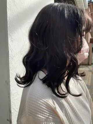 ミディアム KYOKA .のヘアスタイル