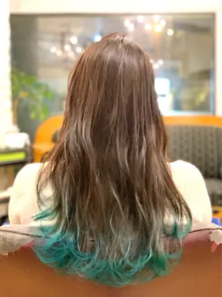 ロング カラー Real me 鈴木のヘアスタイル