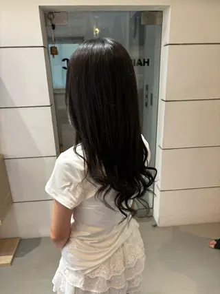 ロング chic 有山 美瑠のヘアスタイル