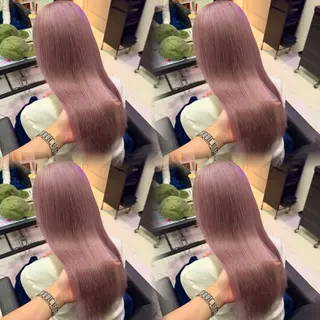 ロング カラー 🦋REISA🦋 エクステ×ハイトーンのヘアスタイル