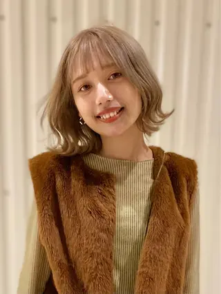 ショート 【韓国×ハイトーン】 🇰🇷SOGO🩶のヘアスタイル