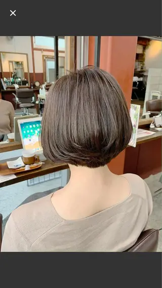 ショート 高梨 里穂のヘアスタイル