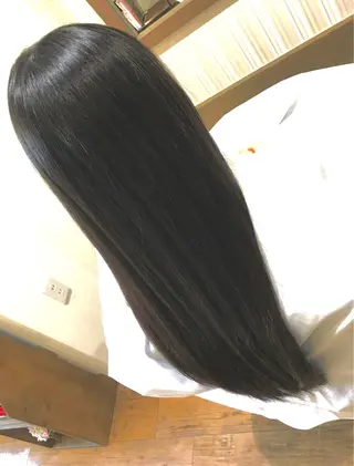 ロング THE PARK キシオカのヘアスタイル
