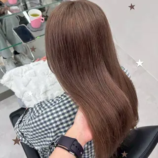 カラー 艶カラー⋆ヘアセット ⋆エクステ⋆みゆ🌼のヘアスタイル