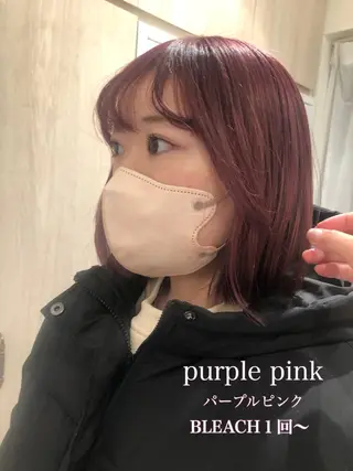 ミディアム カラー MYA 🤍kanaのヘアスタイル