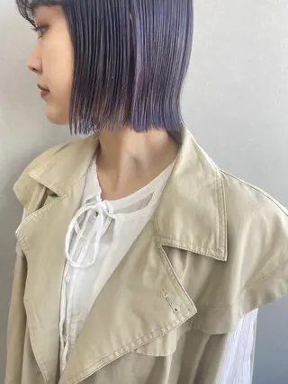 ショート カラー -福岡博多筑紫口- 大津成美のヘアスタイル